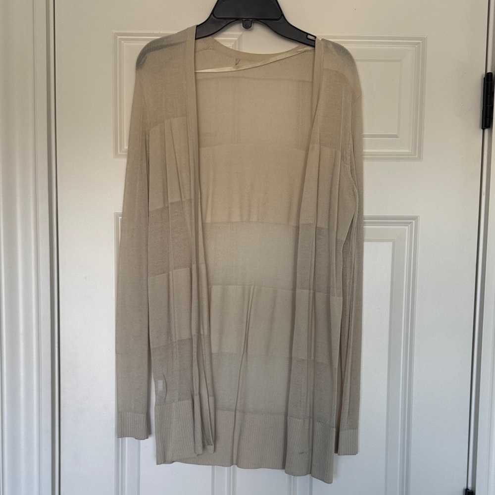Beige cardigan